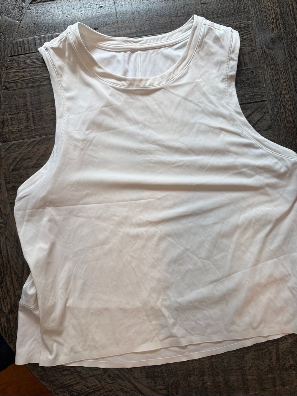 Rhone Serene Women's White Sleeveless Tank Top